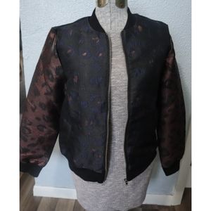 Printed Bomber Jacket Niki and Gabi Wet Seal Collection